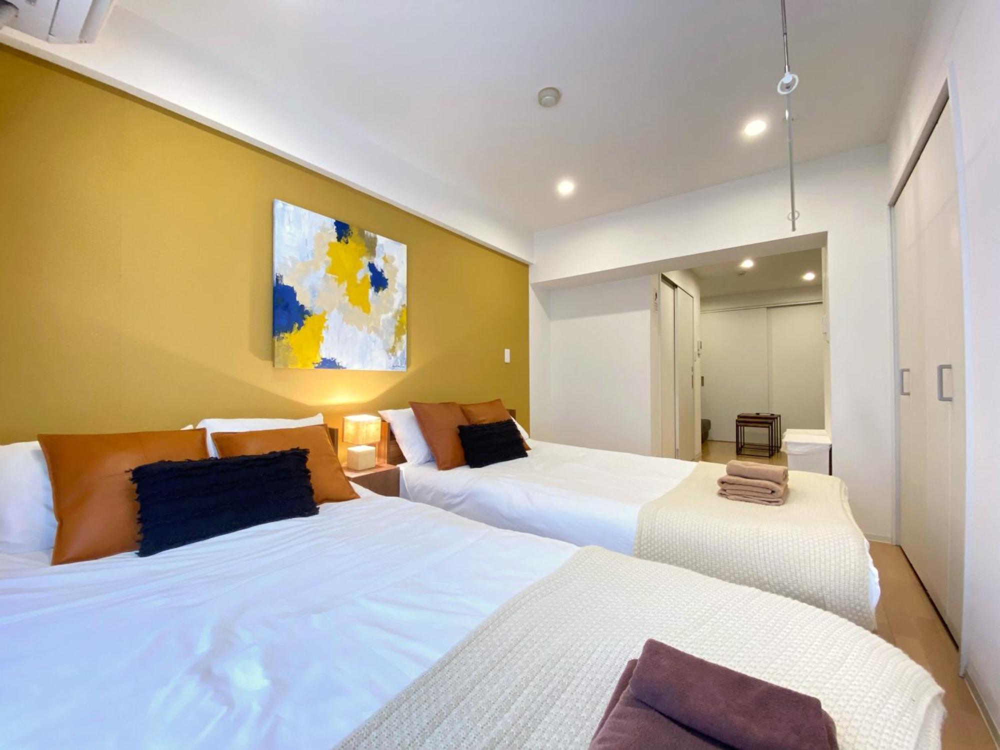 長者丸ビル Apartman Tokió Kültér fotó