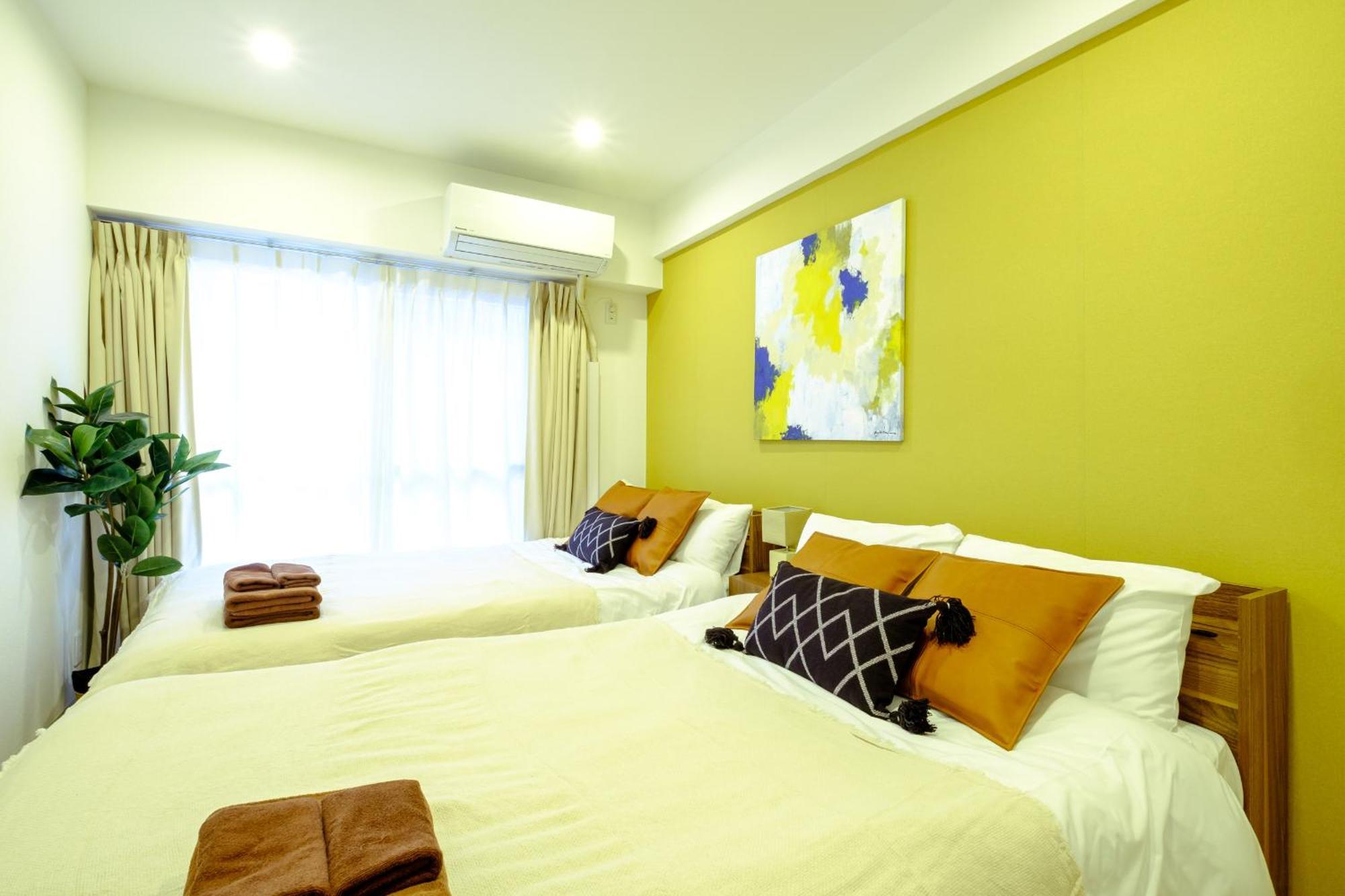 長者丸ビル Apartman Tokió Kültér fotó