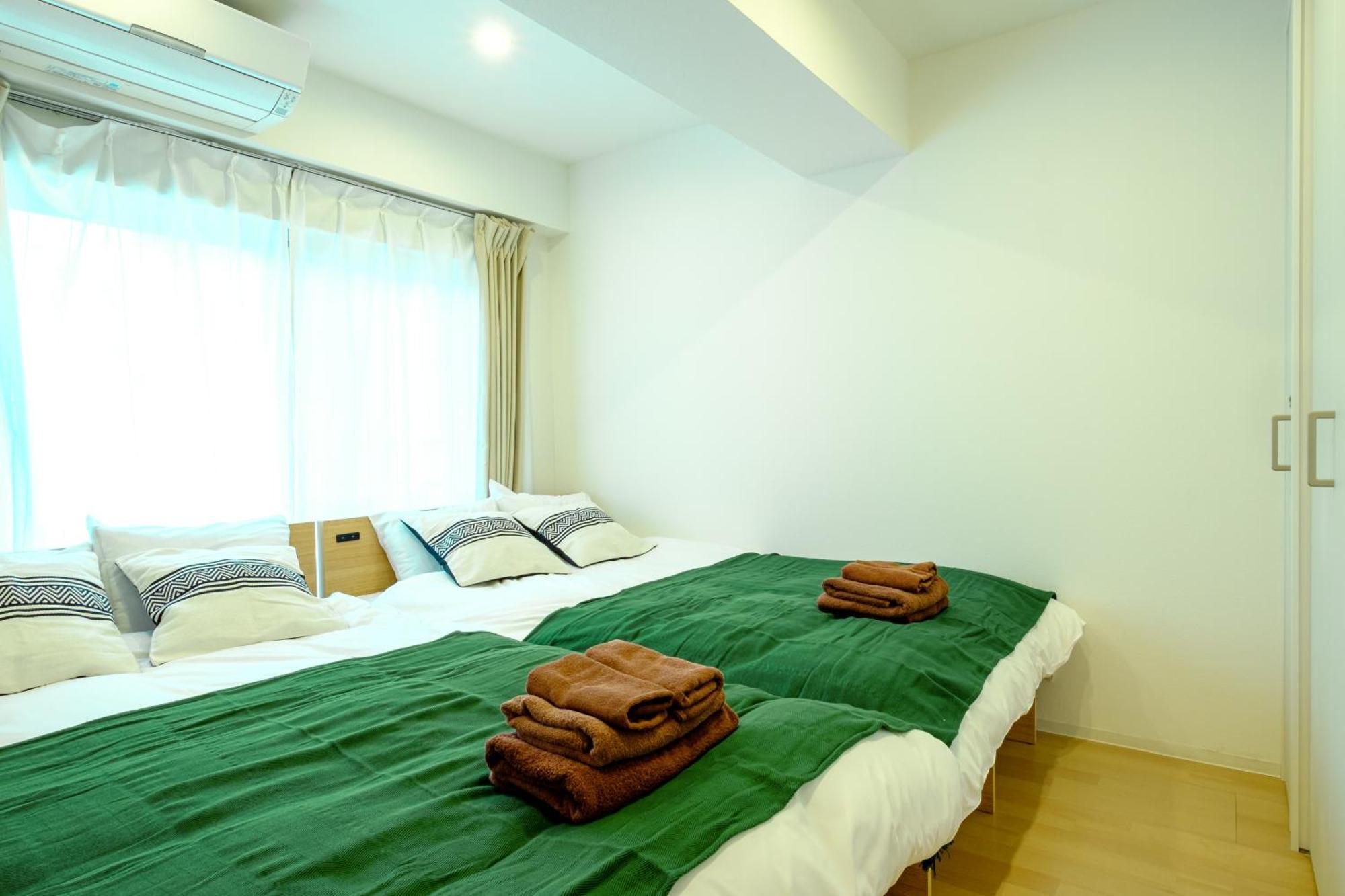長者丸ビル Apartman Tokió Kültér fotó