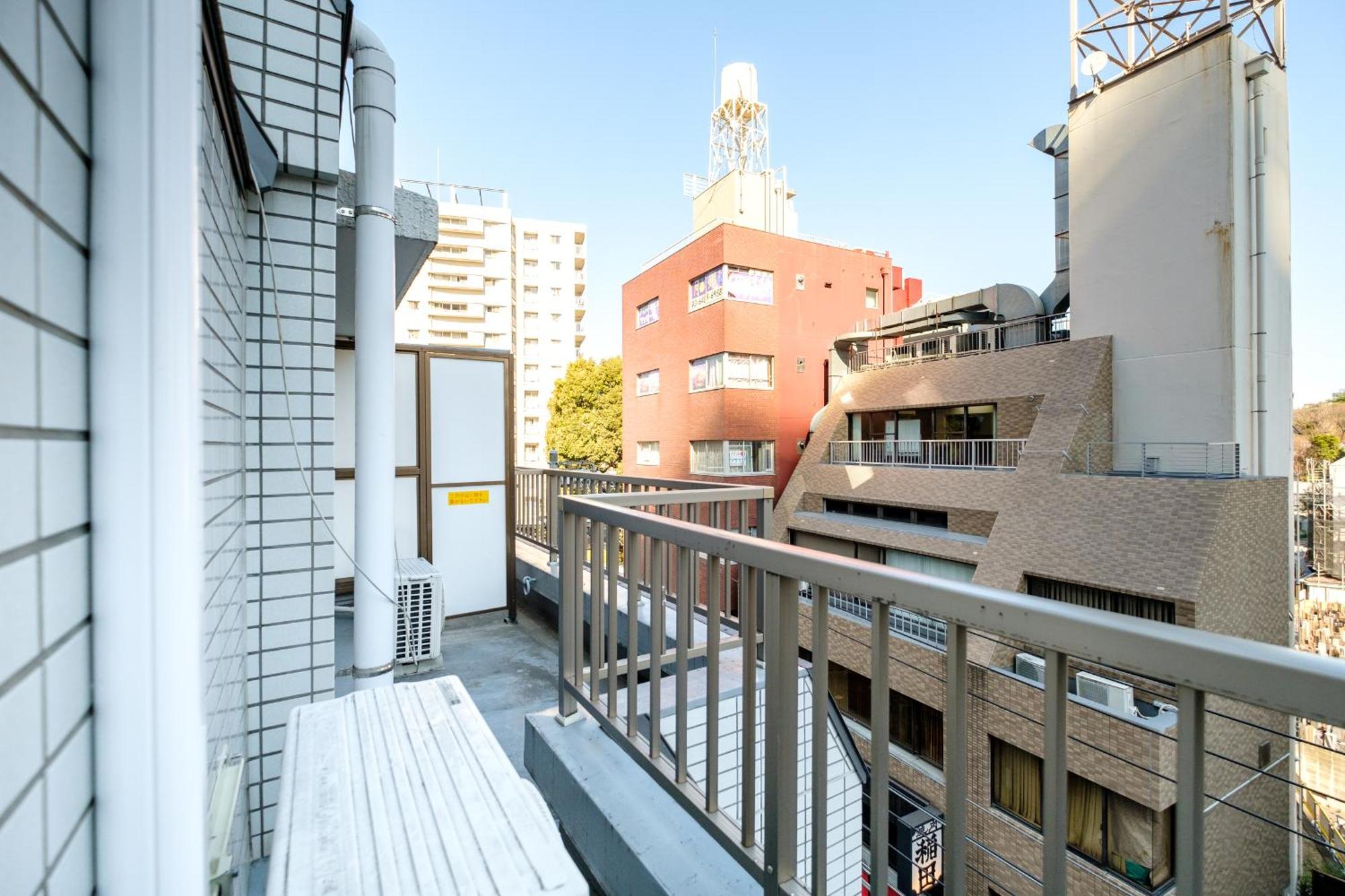 長者丸ビル Apartman Tokió Kültér fotó