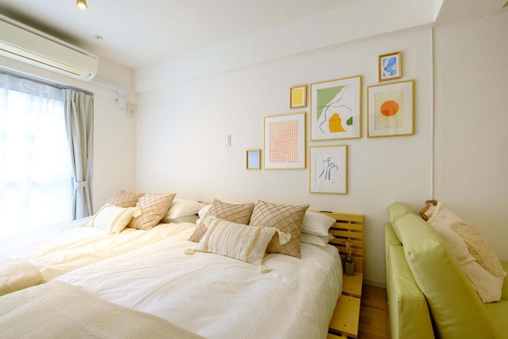 長者丸ビル Apartman Tokió Kültér fotó