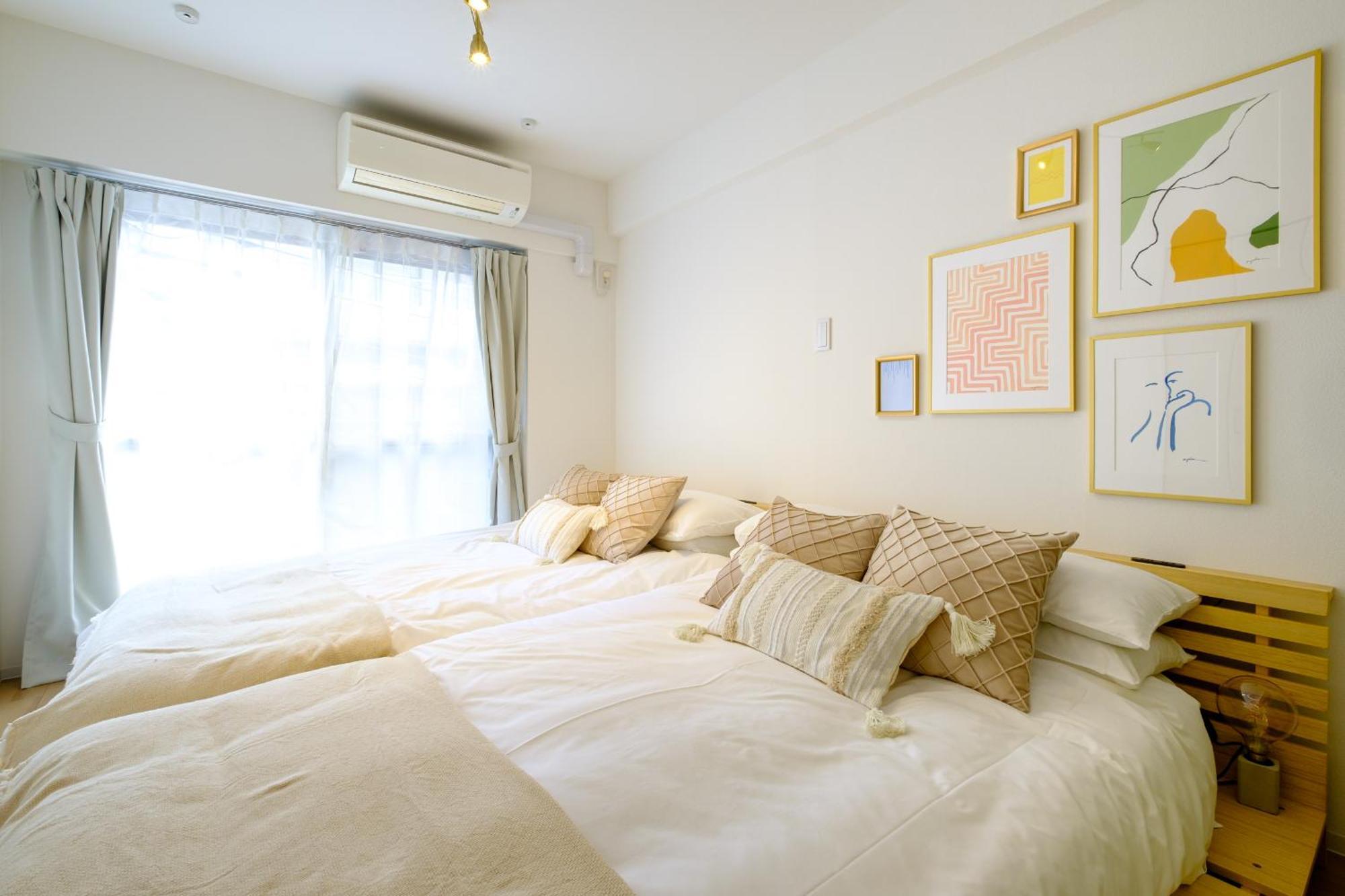 長者丸ビル Apartman Tokió Kültér fotó