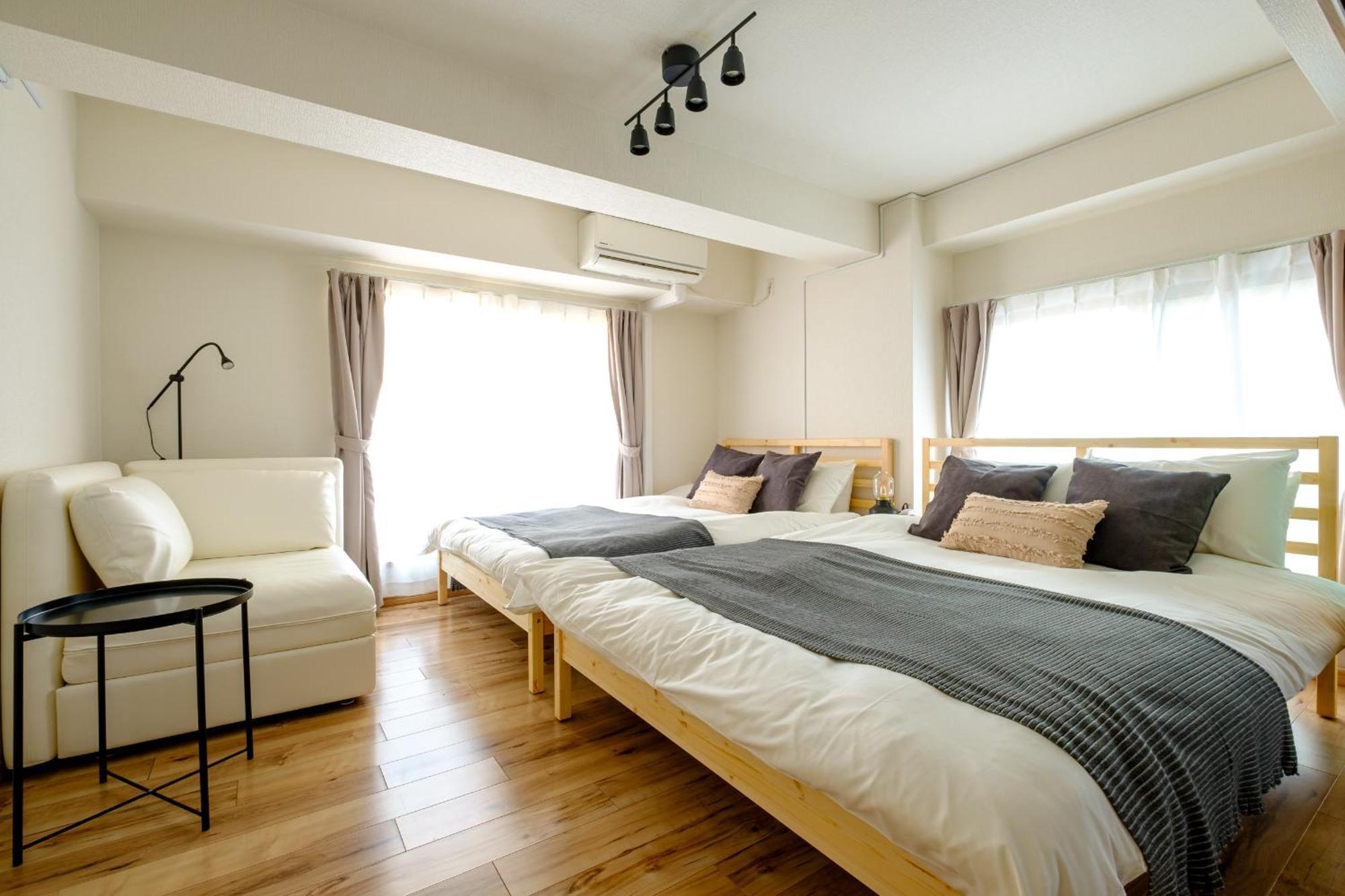 長者丸ビル Apartman Tokió Kültér fotó